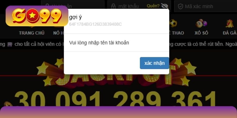 Hướng dẫn truy cập GO99 thông qua app ứng dụng
